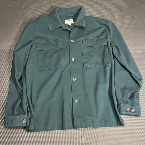 Mode Of One Other - Mode Of One Deep Teal Long-Sleeve Button-Up Shirt Size L Stylish & Versatile